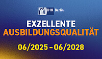 Exzellente Ausbildungsqualität Siegel Exzellente Ausbildungsqualität